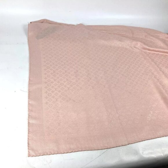 LOUIS VUITTON Monogram Shawl-Evermore Large format Stole / Shawl - Picture 5 of 12